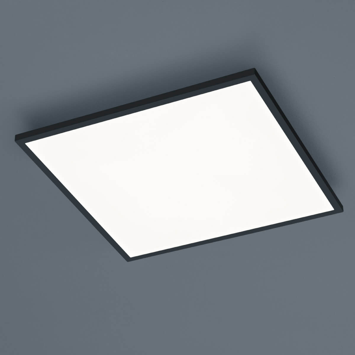 Helestra Rack LED Deckenleuchte, 40 x 40 cm mit Casambi-Modul, schwarz matt