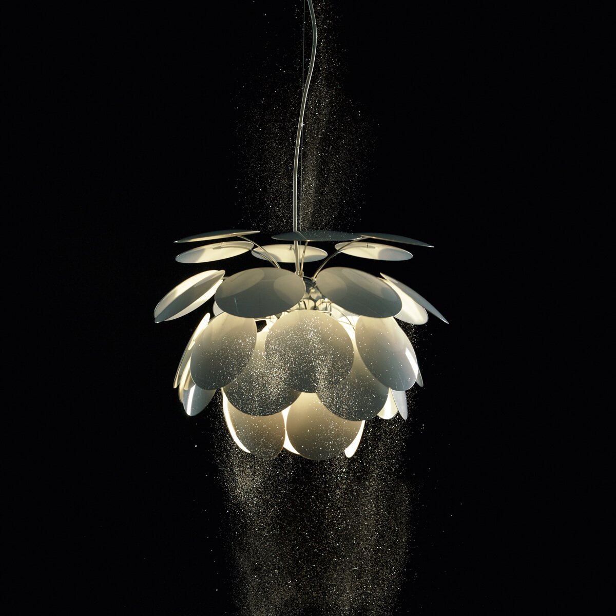 Marset Discocó 35 Pendelleuchte, weiß