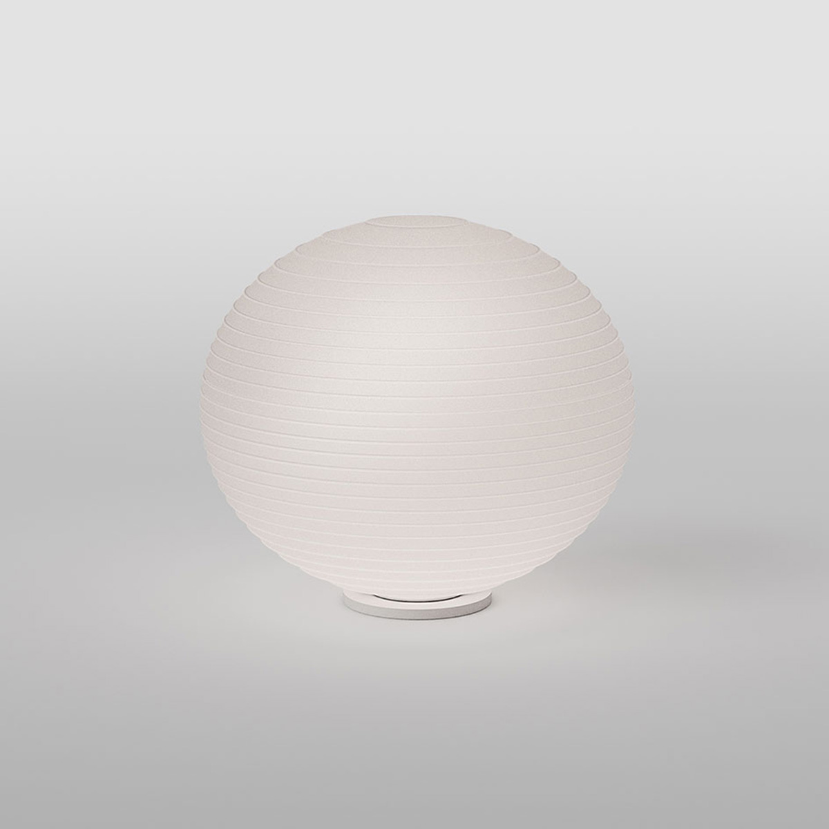 Rotaliana Flow Glass Tischleuchte, T4, Höhe: 37 cm, weiß