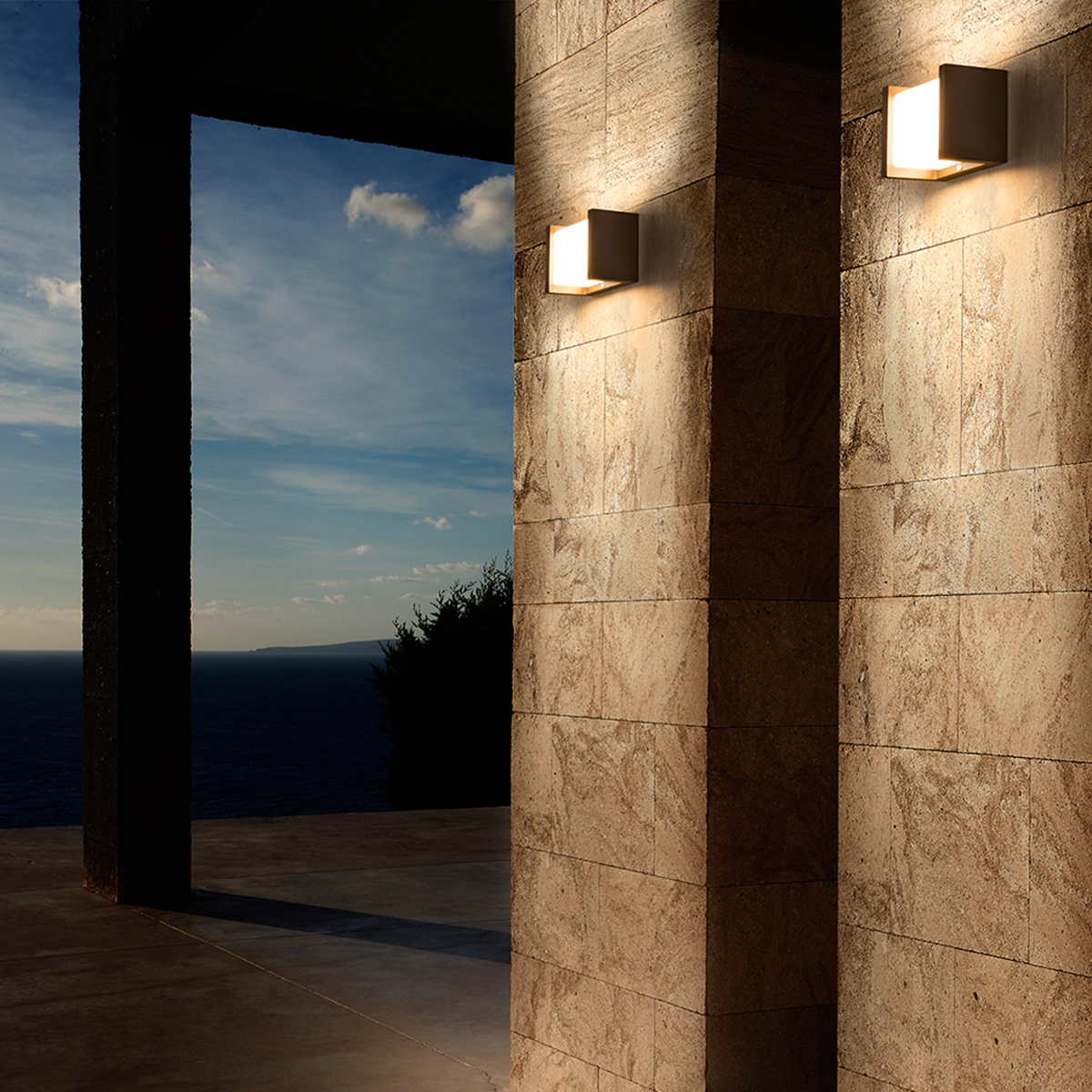 MyLight Iserlohn LED Wandleuchte, anthrazit (Abbildung zeigt zwei Leuchten) Iserlohn LED Wandleuchte