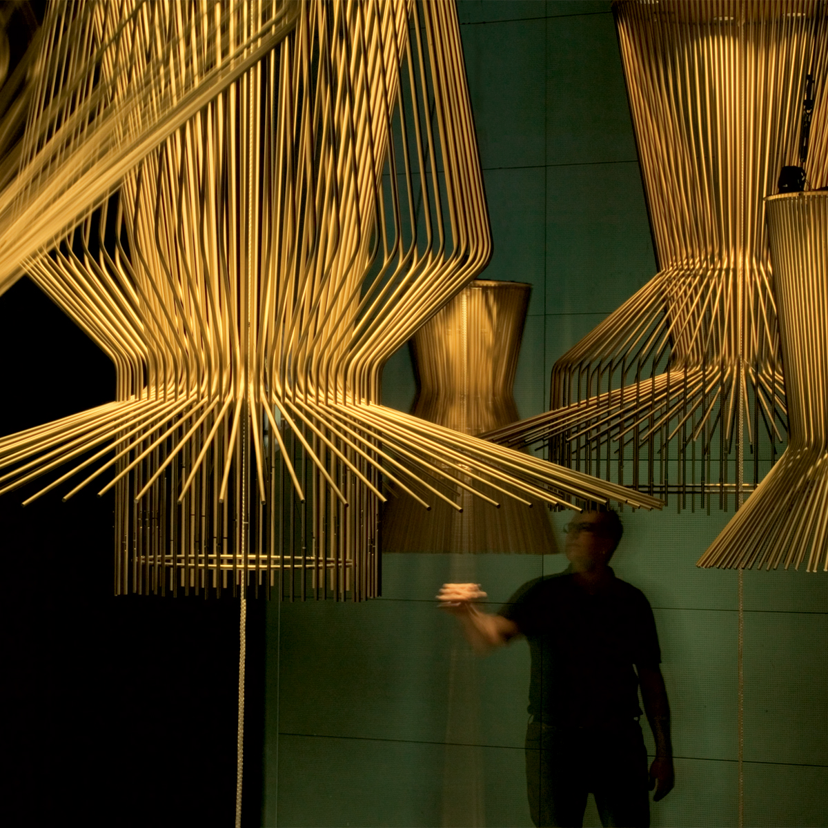 Foscarini Allegro Sospensione, assai, oro (golden)