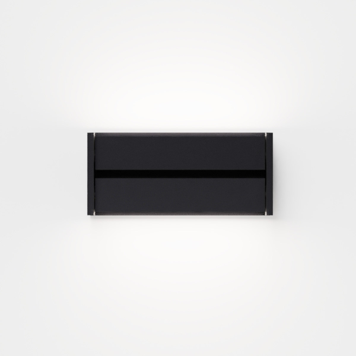 IP44.DE Slat LED Wand- / Deckenleuchte, deep black (schwarz)