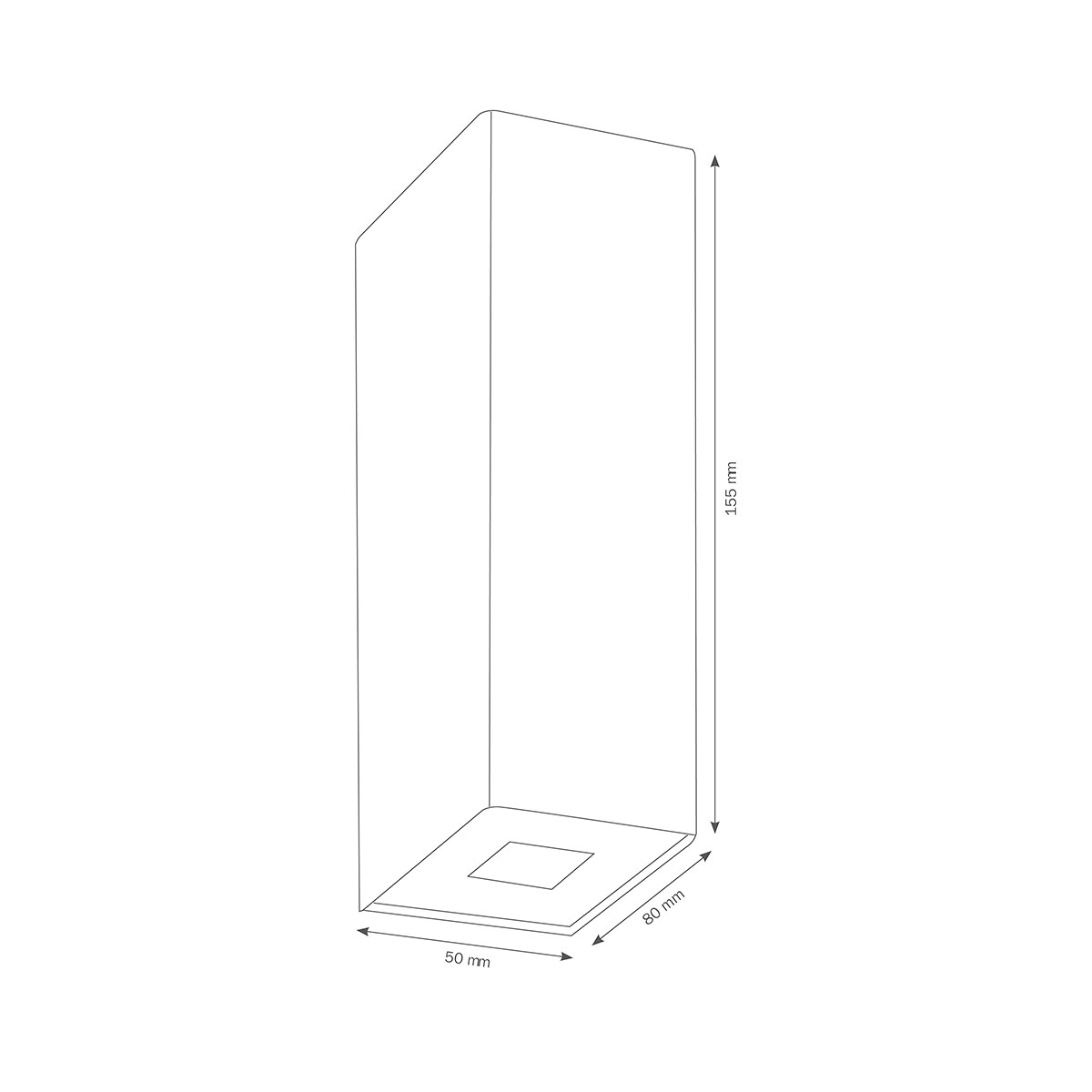 5007 Up & Down LED Wandleuchte