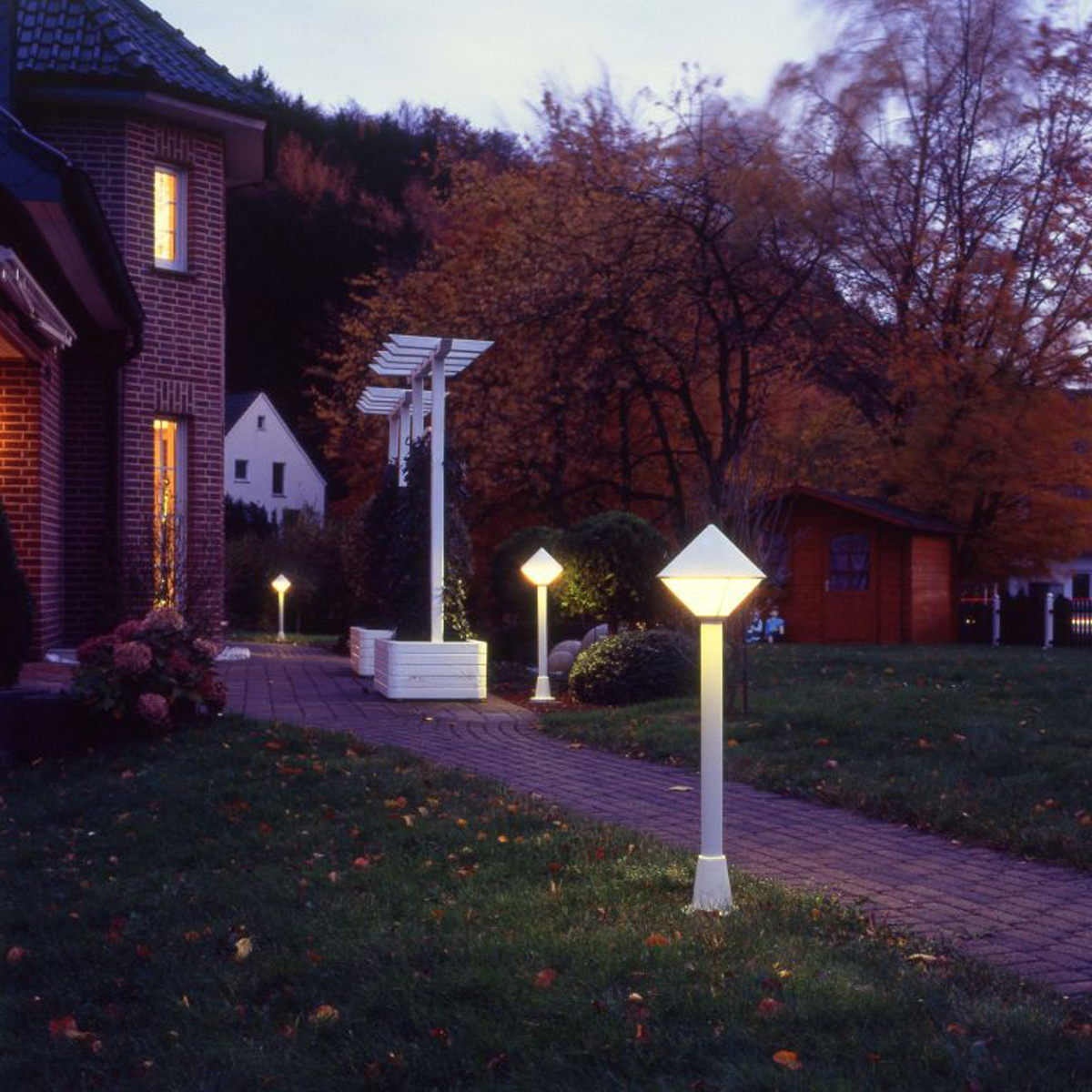 Albert Leuchten 2031 Wegeleuchte, weiß