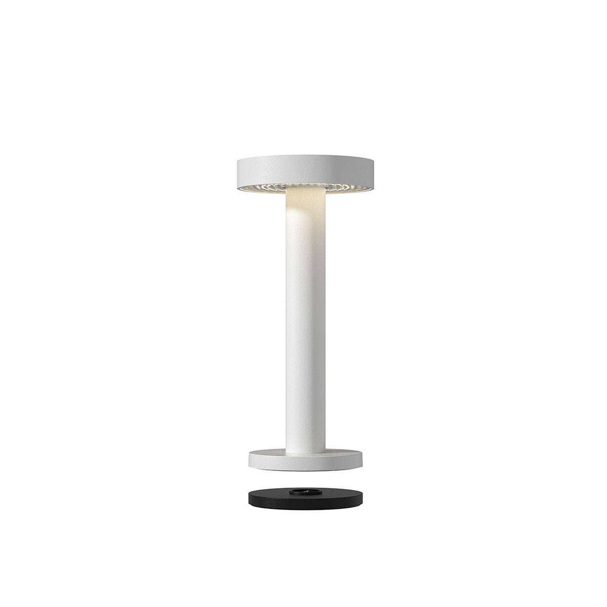 Sompex Boro LED Akkuleuchte, weiß (Ladestation inbegriffen)