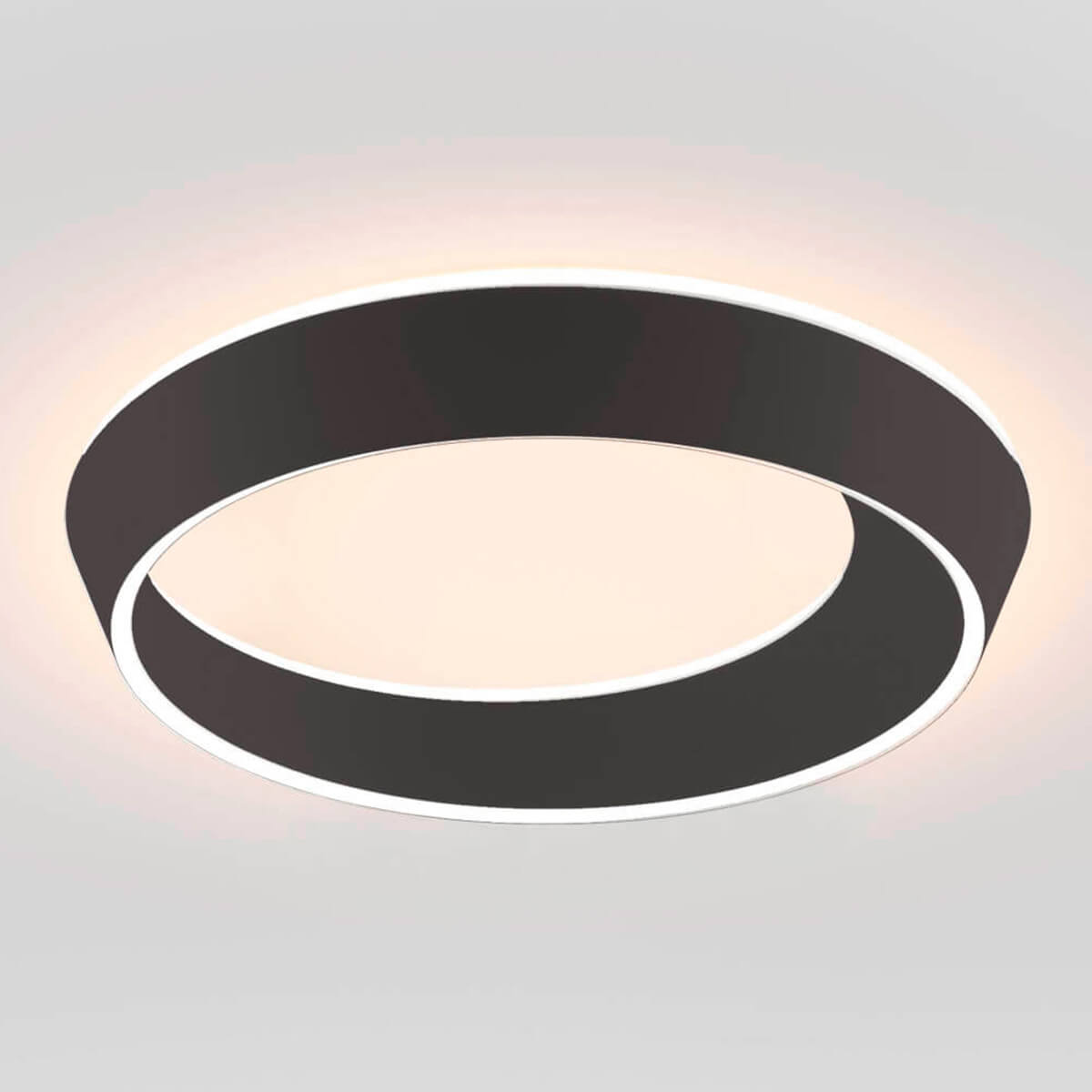 Lodes Tidal 75 LED Deckenleuchten, schwarz matt