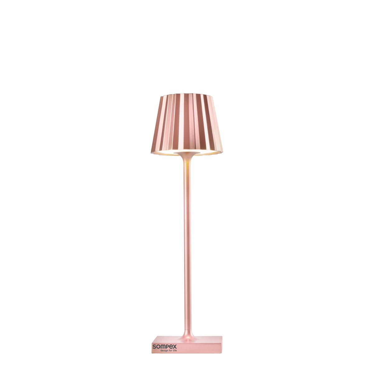 Sompex Troll Nano LED Akkuleuchte, Roségold