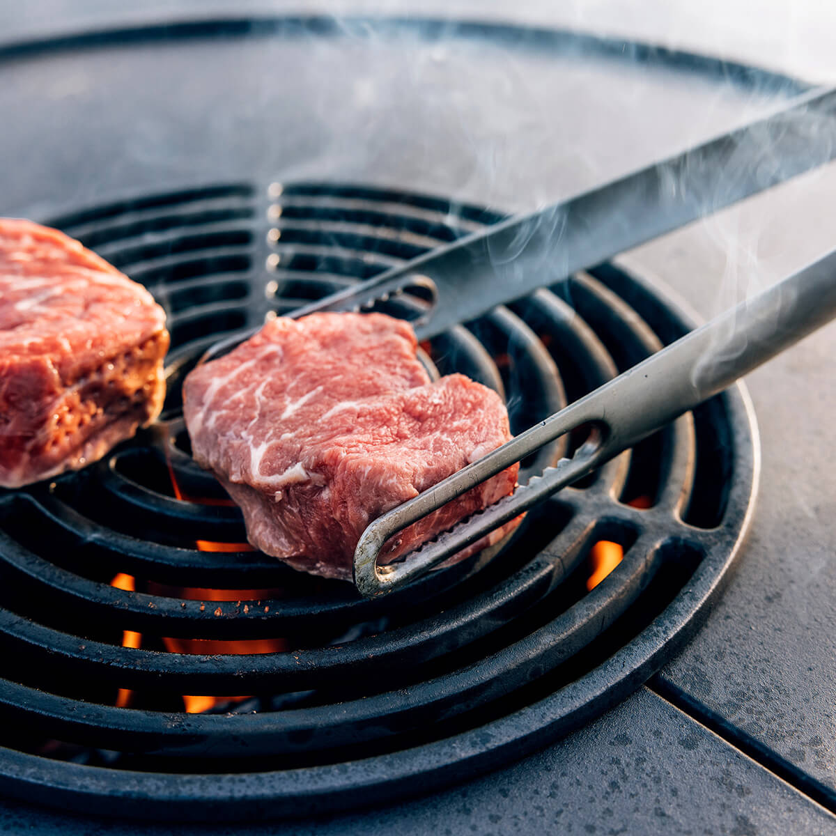 Höfats Feuerzange, Edelstahl