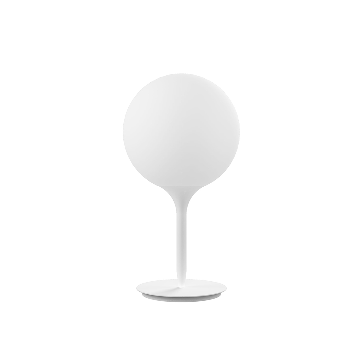 Artemide Design Castore Tavolo, Ø: 25 cm, weiß
