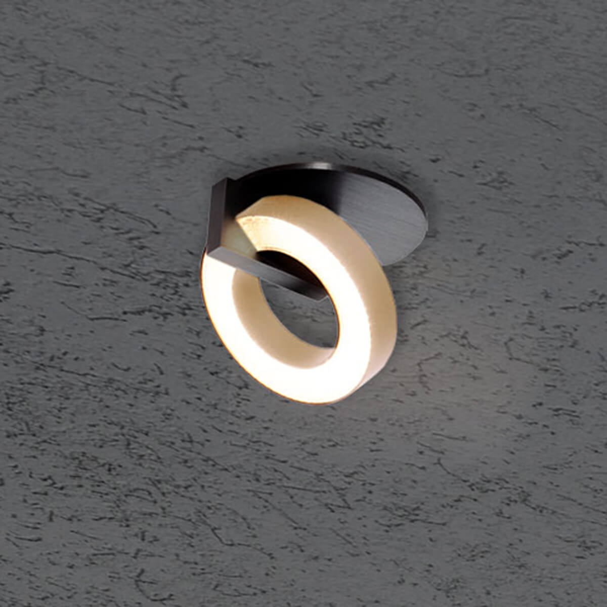 schwarz / taupe eloxal