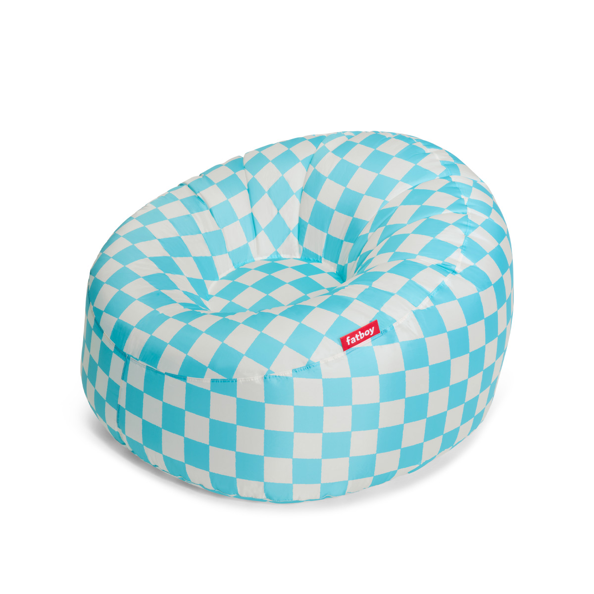 Fatboy Lamzac O 3.0 Luftsessel, Chess azur