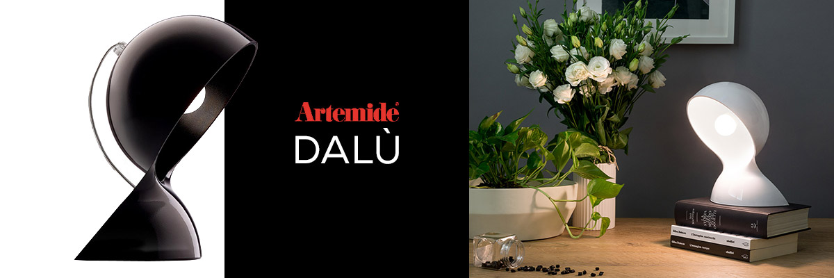 Artemide Dalù Tavolo Tischleuchte in vielen Farben als Designklassiker