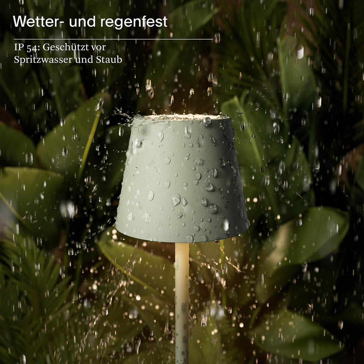 Sigor Nuindie pocket LED Akkuleuchte, Flex-Mood, salbeigrün