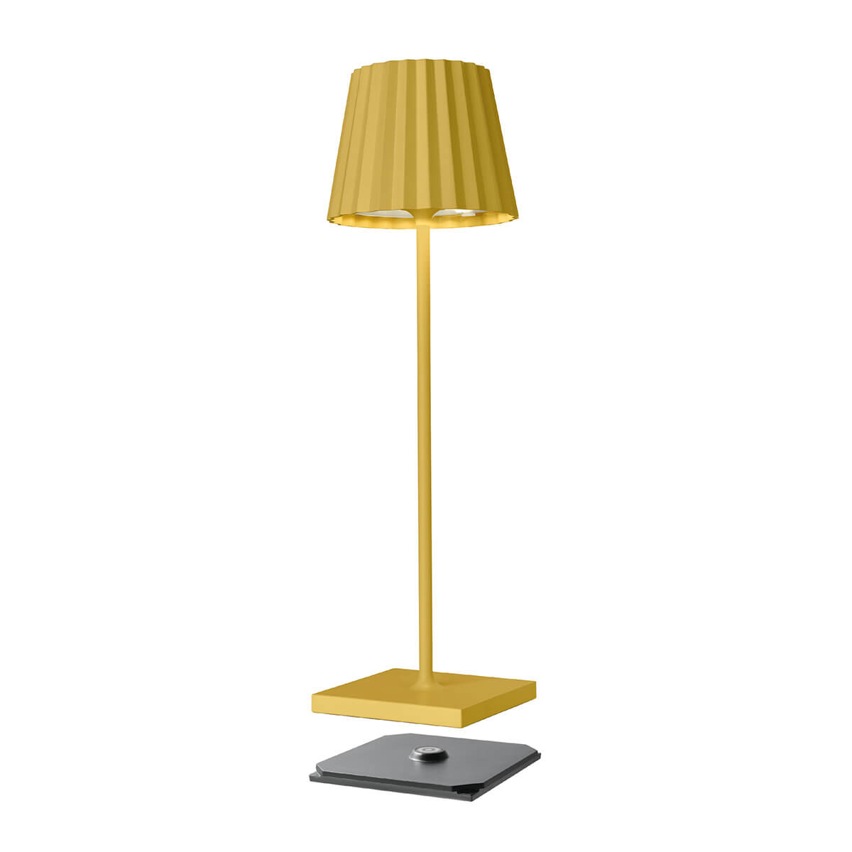 Sompex Troll 2.0 LED Akkuleuchte, gelb (Ladestation inbegriffen)