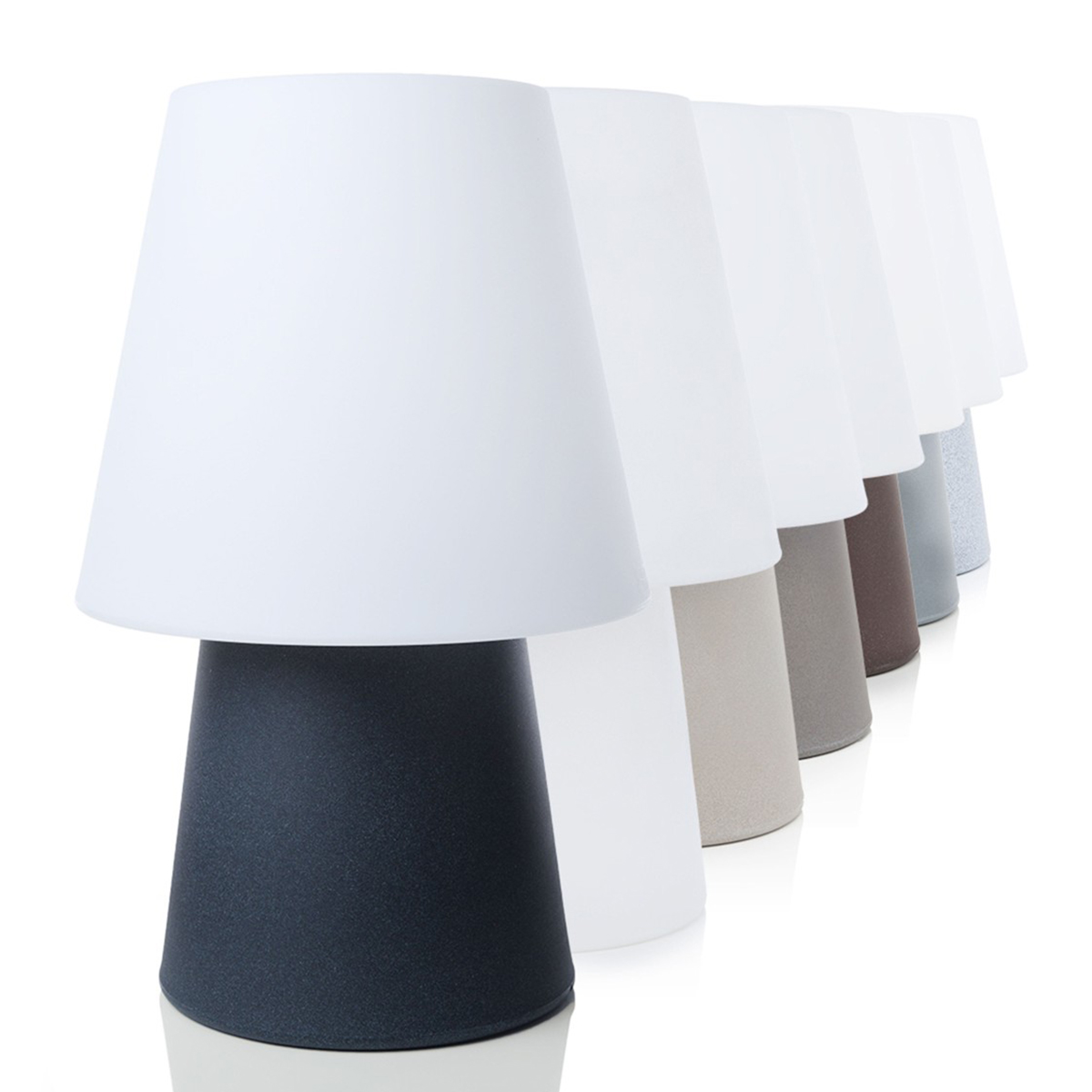 8 seasons design No. 1 RGB LED Tischleuchte, Farbvielfalt