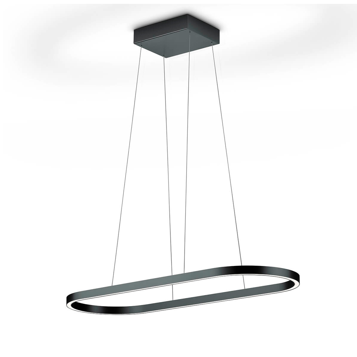 Knapstein Elin LED Pendelleuchte, schwarz