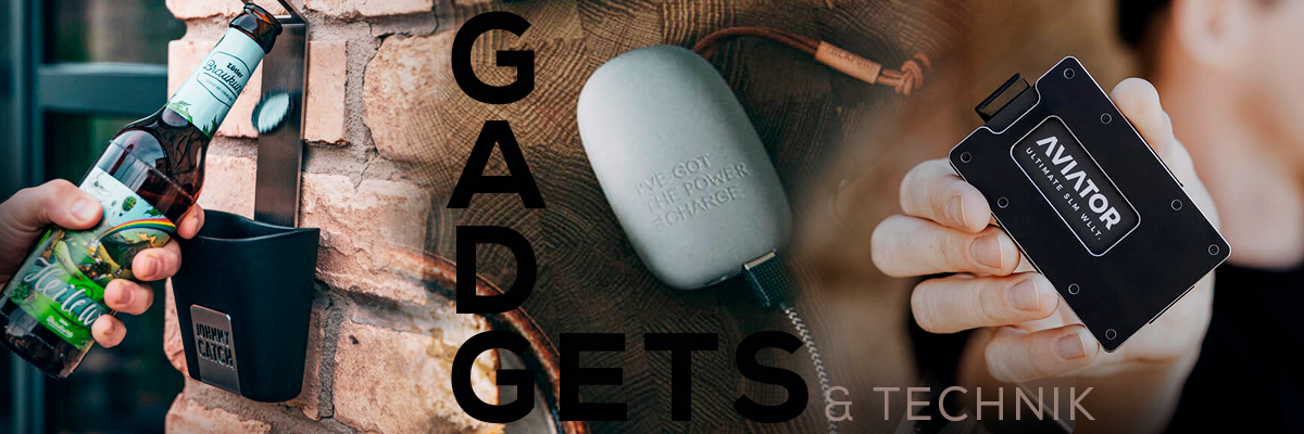 Kategoriebanner Accessoires Gadgets & Technik Kategoriebanner Accessoires Gadgets & Technik