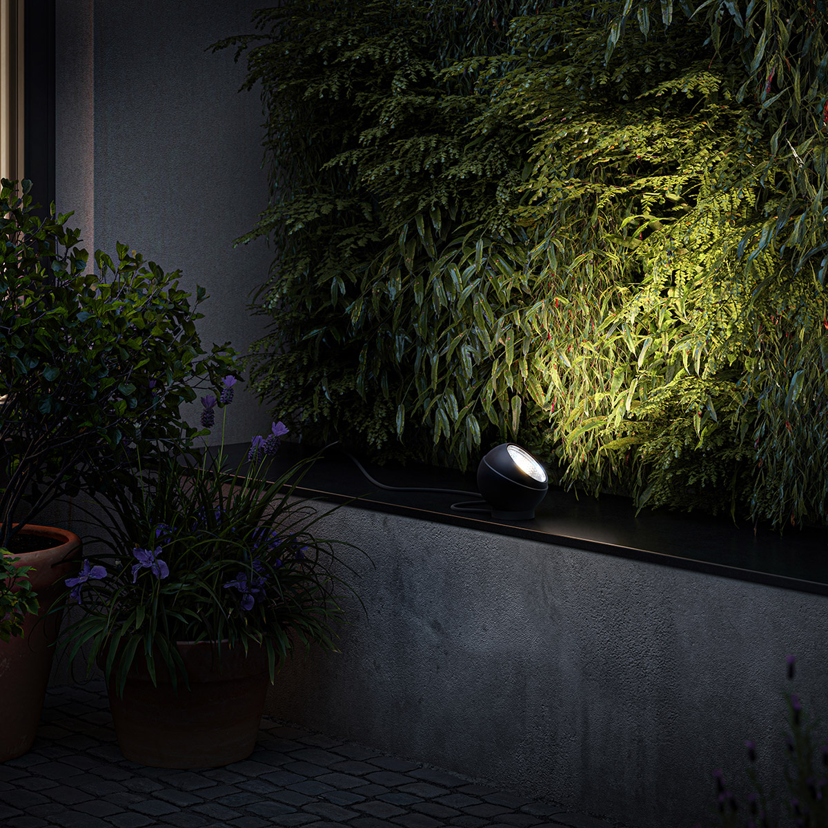 IP44.DE Shot LED Boden- / Außenleuchte, anthracite (anthrazit)