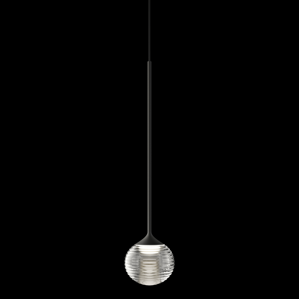 Vibia Algorithm 0820 Pendelleuchte, graphitgrau matt