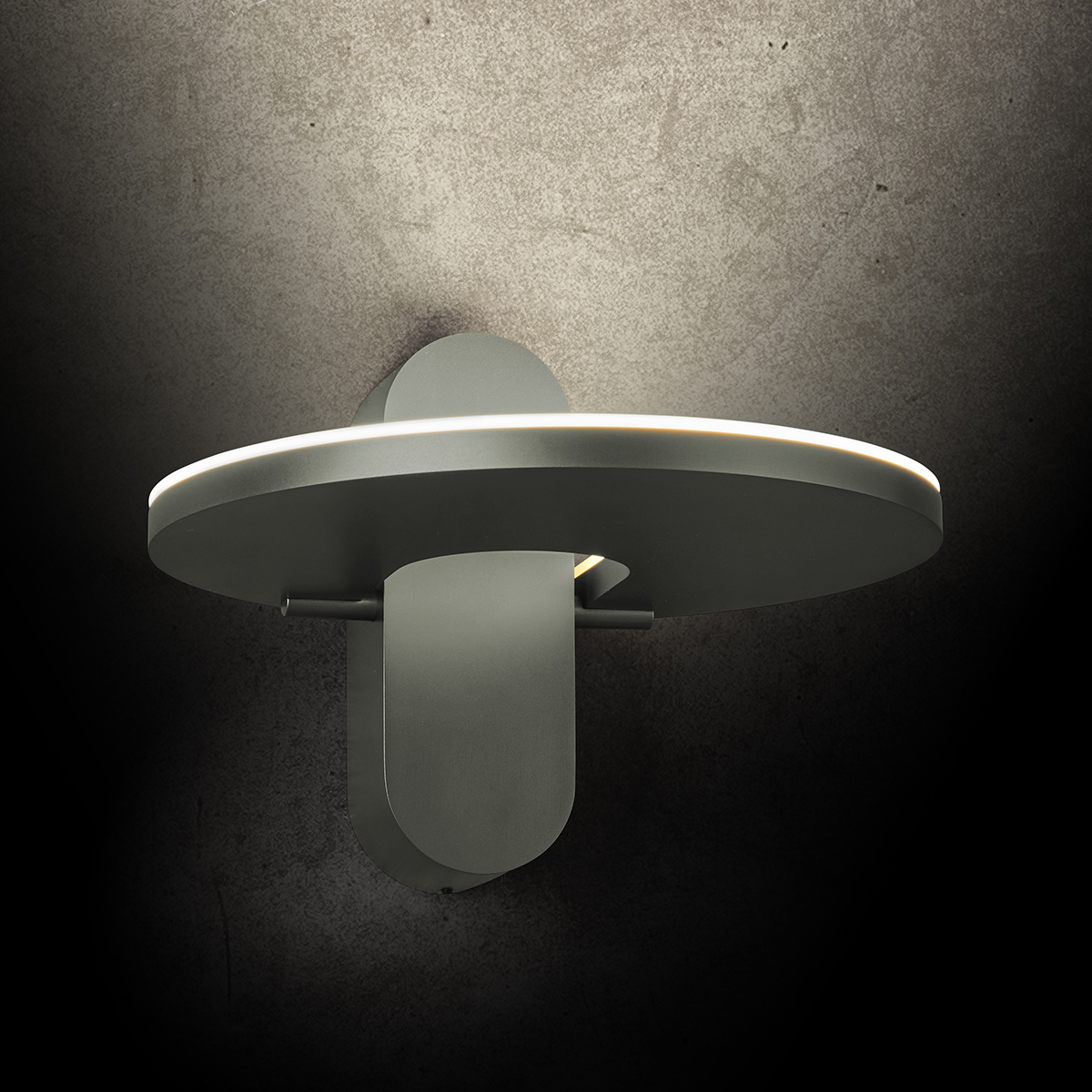 Holtkötter Supernova W LED Wandleuchte, Platin