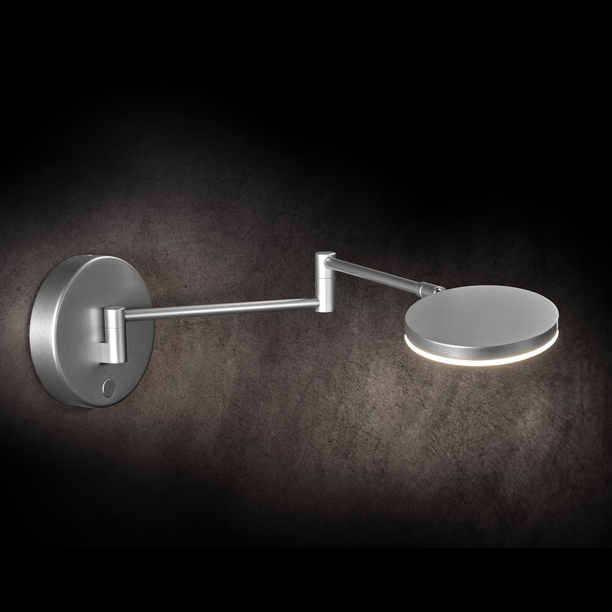 Holtkötter Plano WB LED Wandleuchte, Aluminium matt