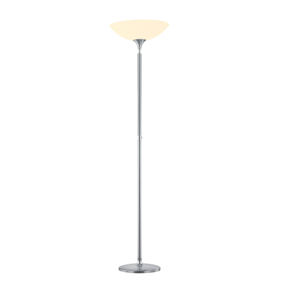 Bankamp Opera LED Stehleuchte, Nickel matt / Chrom
