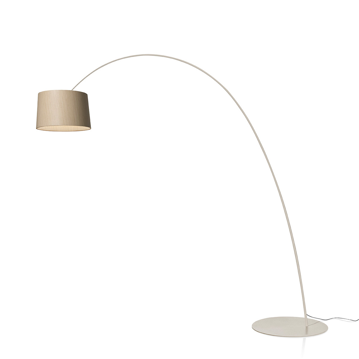Foscarini Twiggy Elle Wood LED Terra, greige (graubeige)