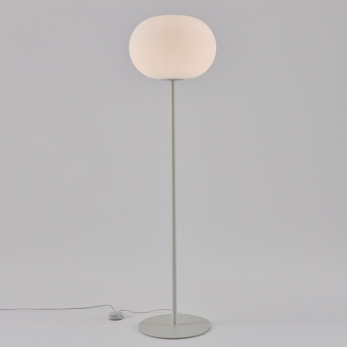 Fontana Arte Bianca Stehleuchte, weiß satiniert Bianca Stehleuchte