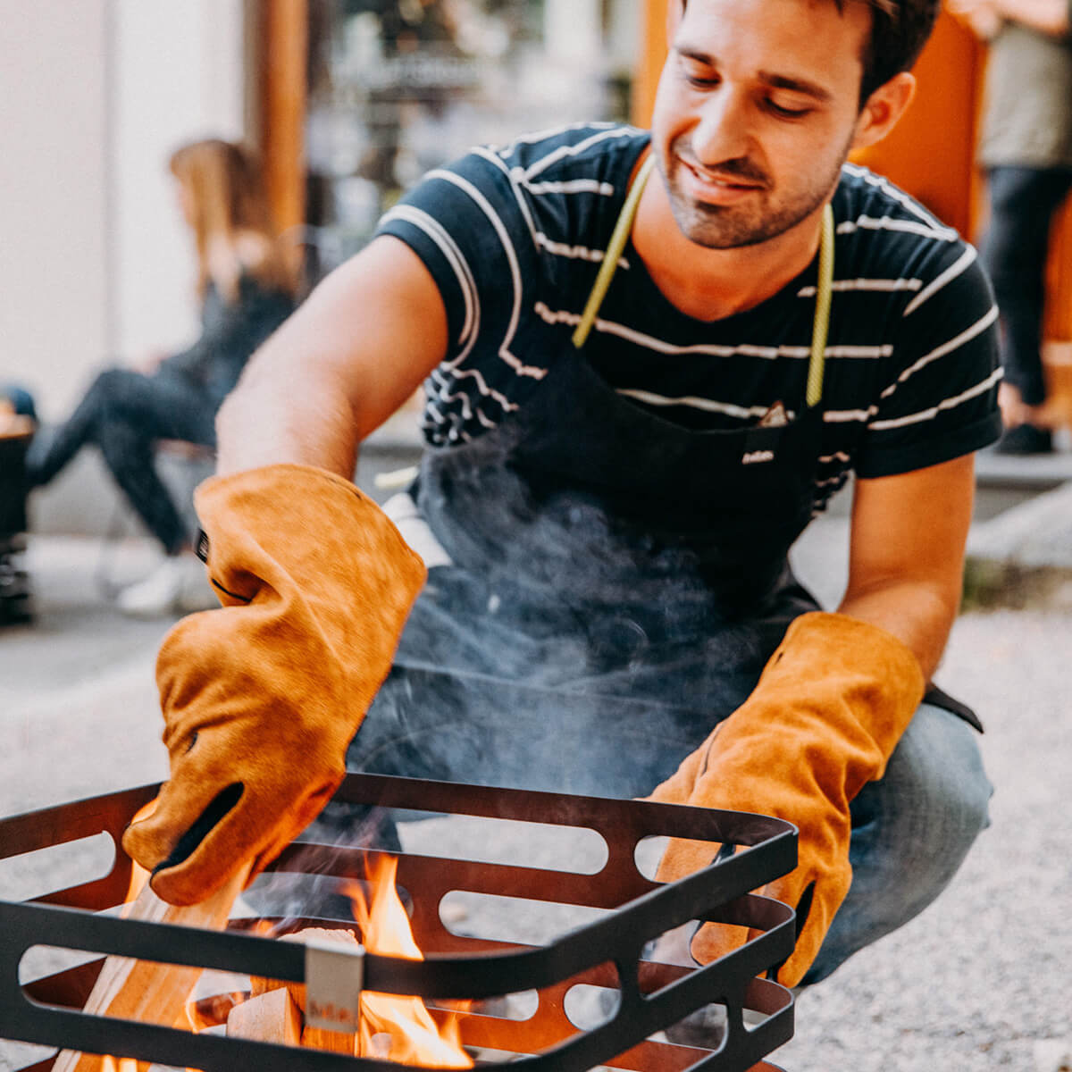 Höfats Grillhandschuhe, Naturleder