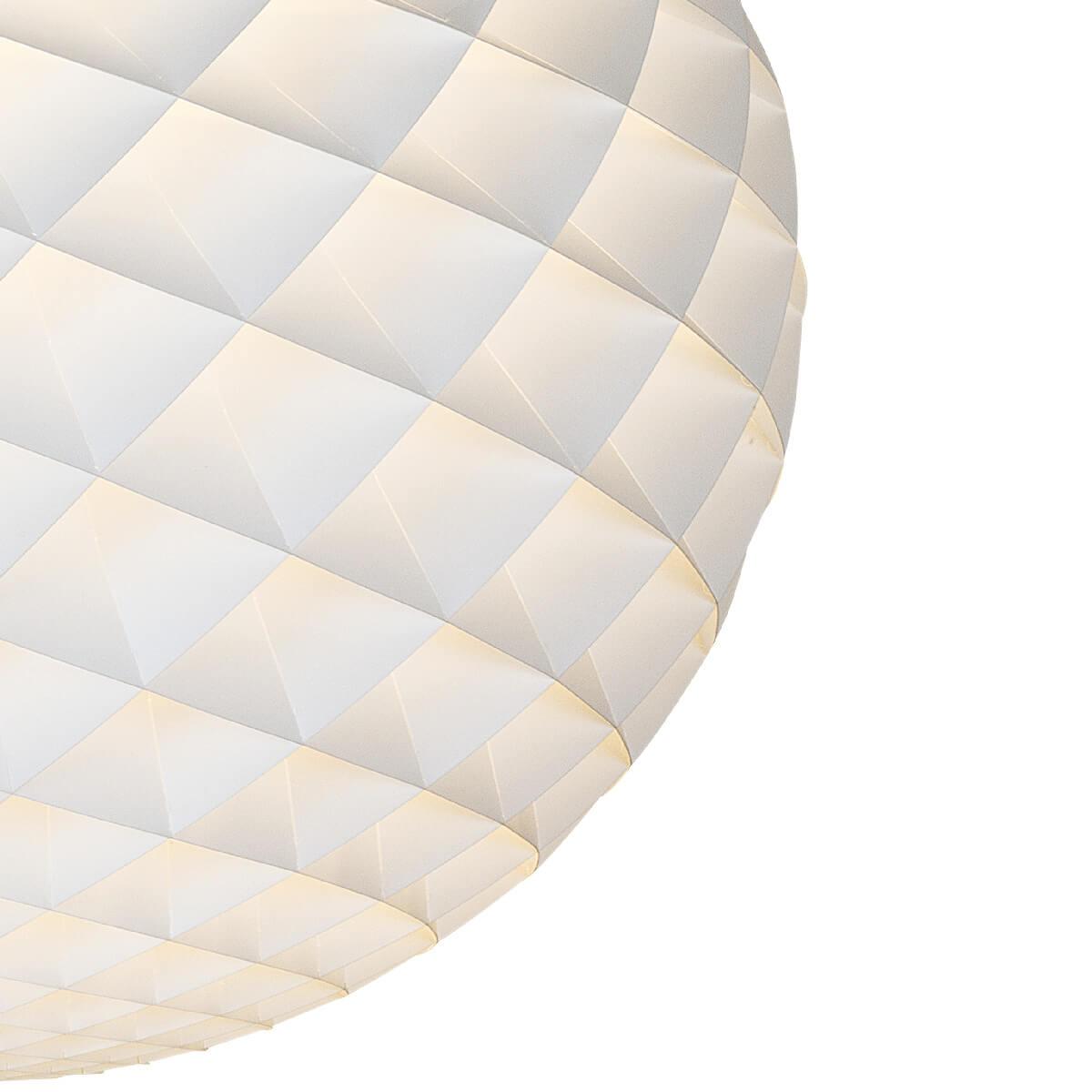 Louis Poulsen Patera LED Pendelleuchte, weiß matt