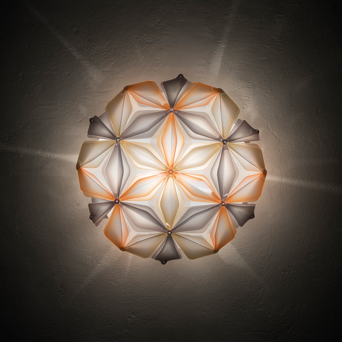 Slamp La Vie Ceiling / Wall Medium, amber