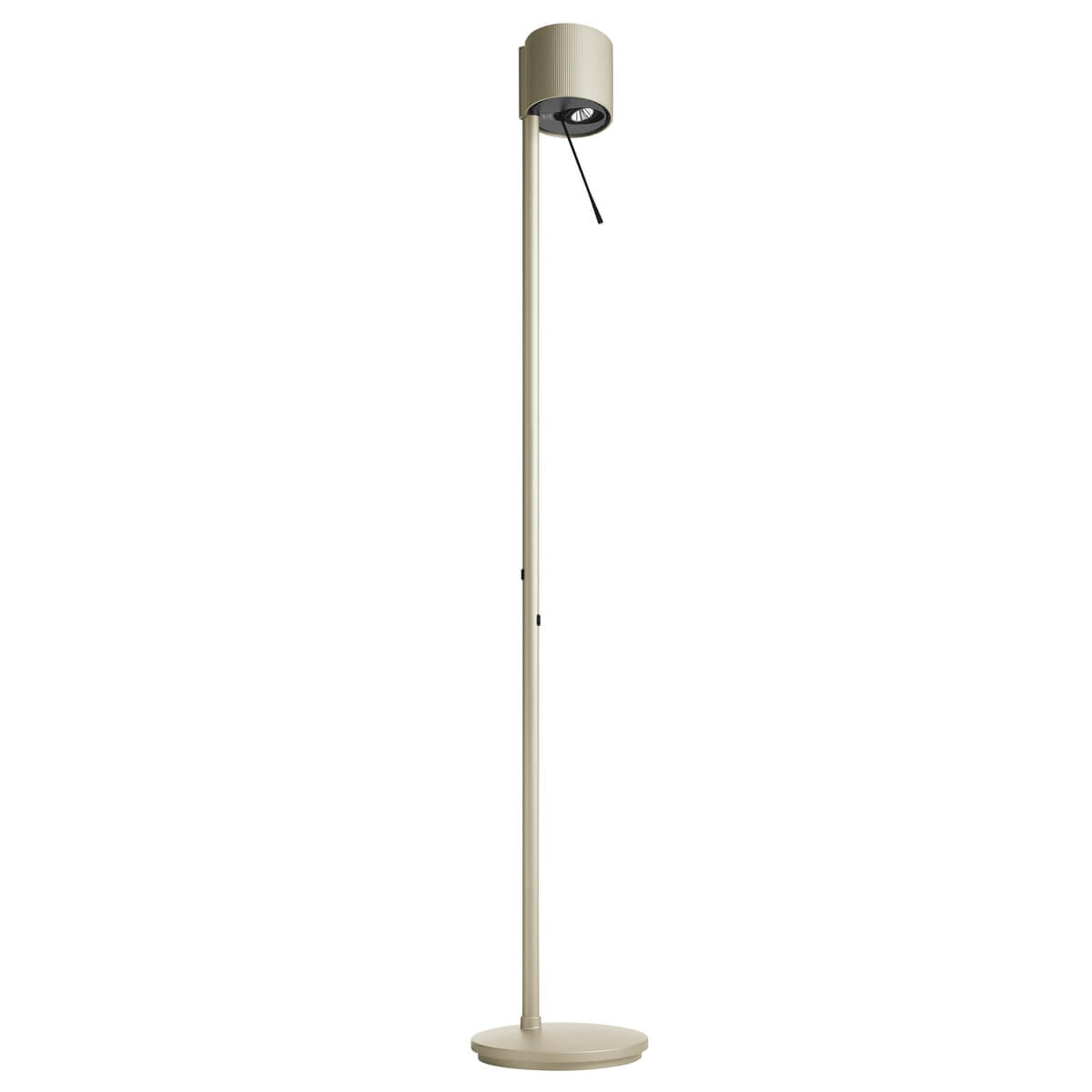 Belux Diogenes LED Stehleuchte, goldgrau