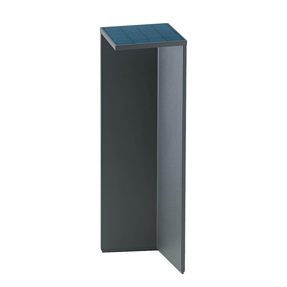 Sigor Nusolar LED Akku-Solarleuchte, Höhe: 50 cm, anthrazit