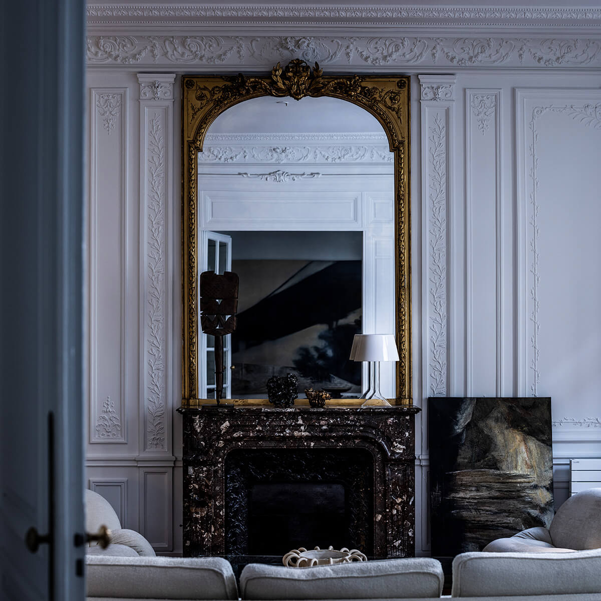 Foscarini Chapeaux V LED Tavolo, bianco caldo (warmweiß) (ausgeschaltet)