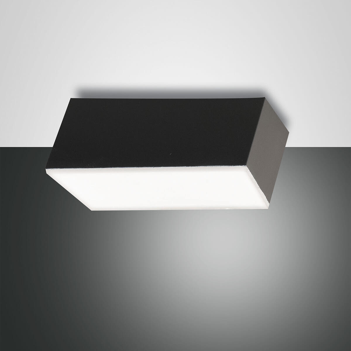 Fabas Luce Lucas LED Deckenleuchte, anthrazit