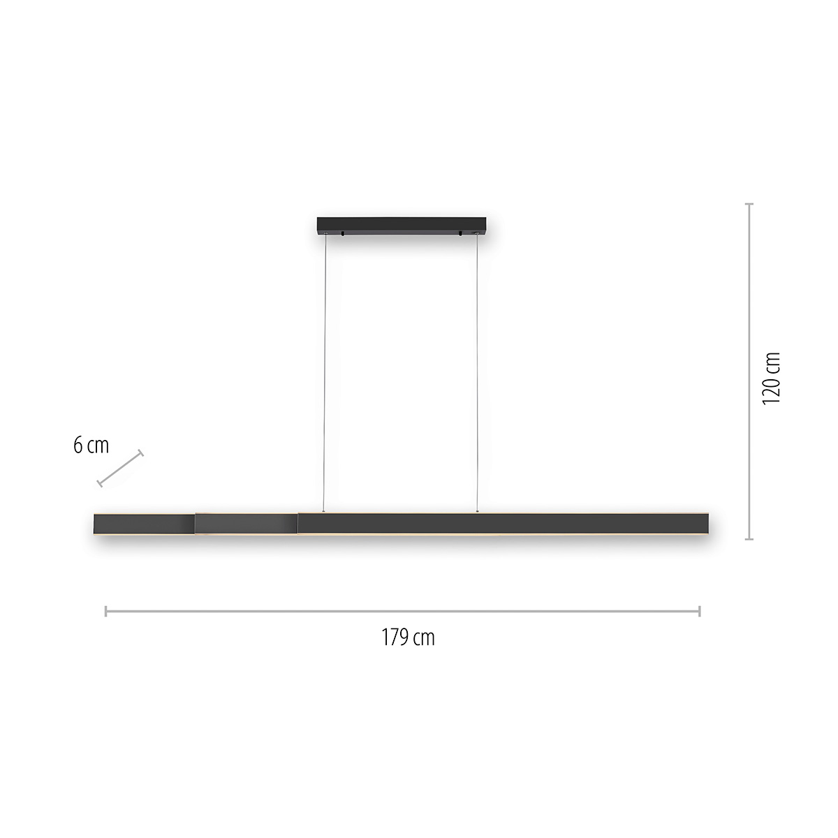 PURE Lume LED Pendelleuchte mit CCT