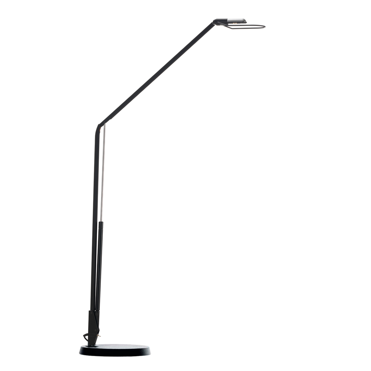 Belux Lifto-40 LED Tischleuchte, schwarz, Fuß: schwarz