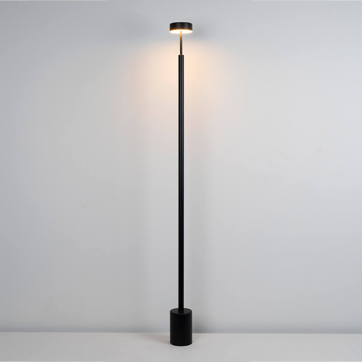 Milan Peak LED Stehleuchte, Höhe: 170 cm, schwarz matt