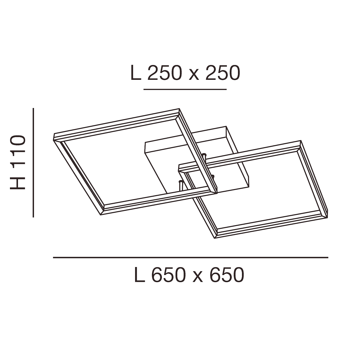 Bard 3394-65 LED Deckenleuchte
