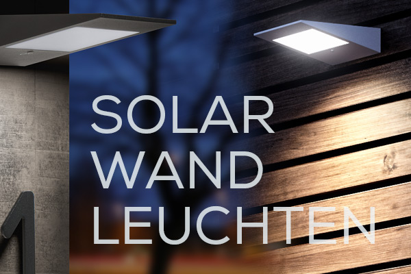 Kategoriebanner Solarwandleuchten Kategoriebanner Solarwandleuchten