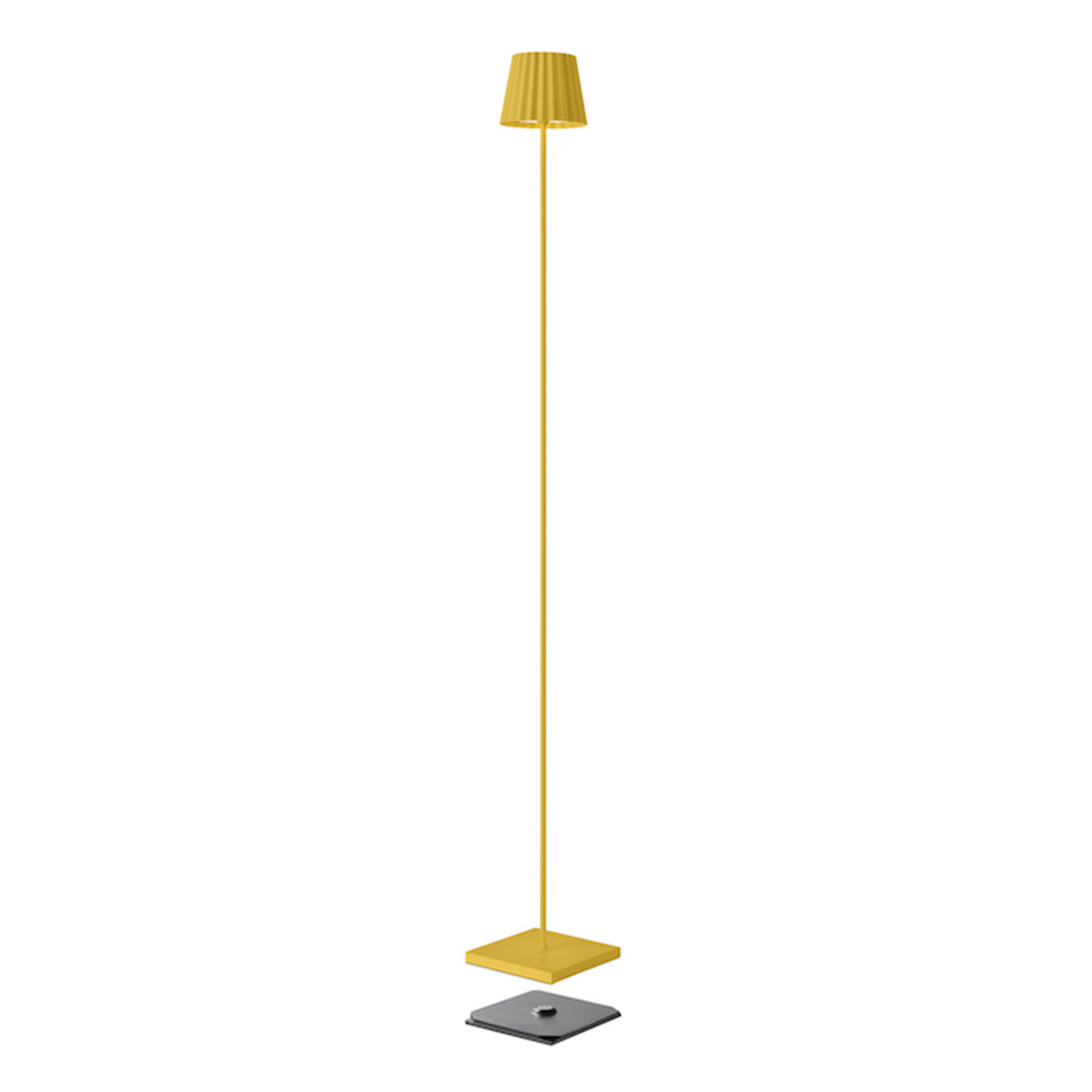 Sompex Troll 2.0 LED Akkustehleuchte, gelb (Ladestation inbegriffen)