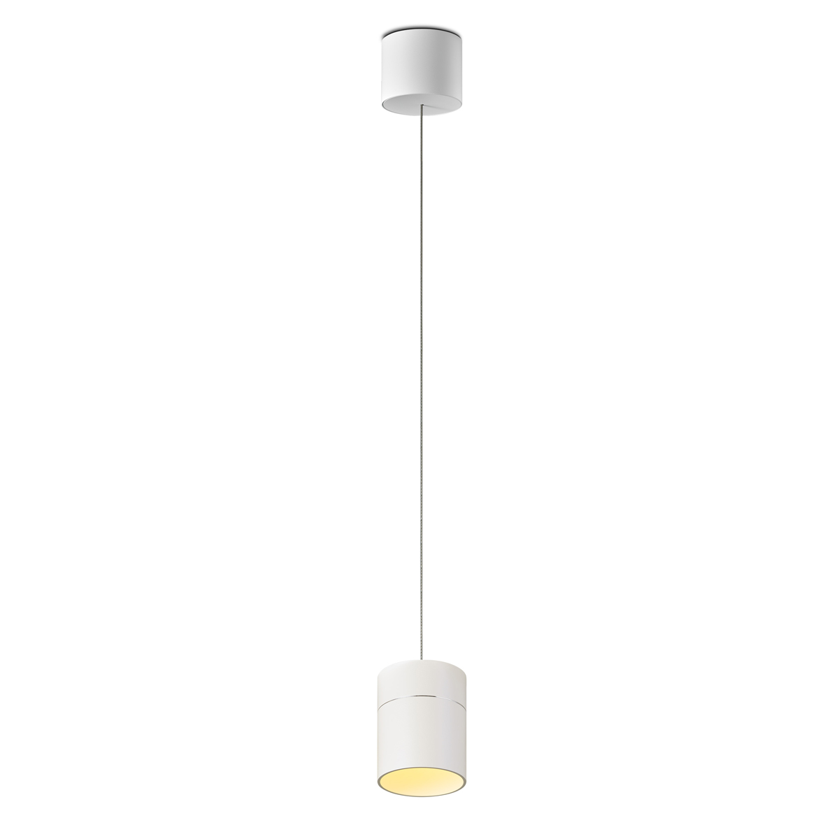 Oligo Tudor M LED Pendelleuchte, TW, unsichtbare Höhenverstellung, weiß matt (creme)