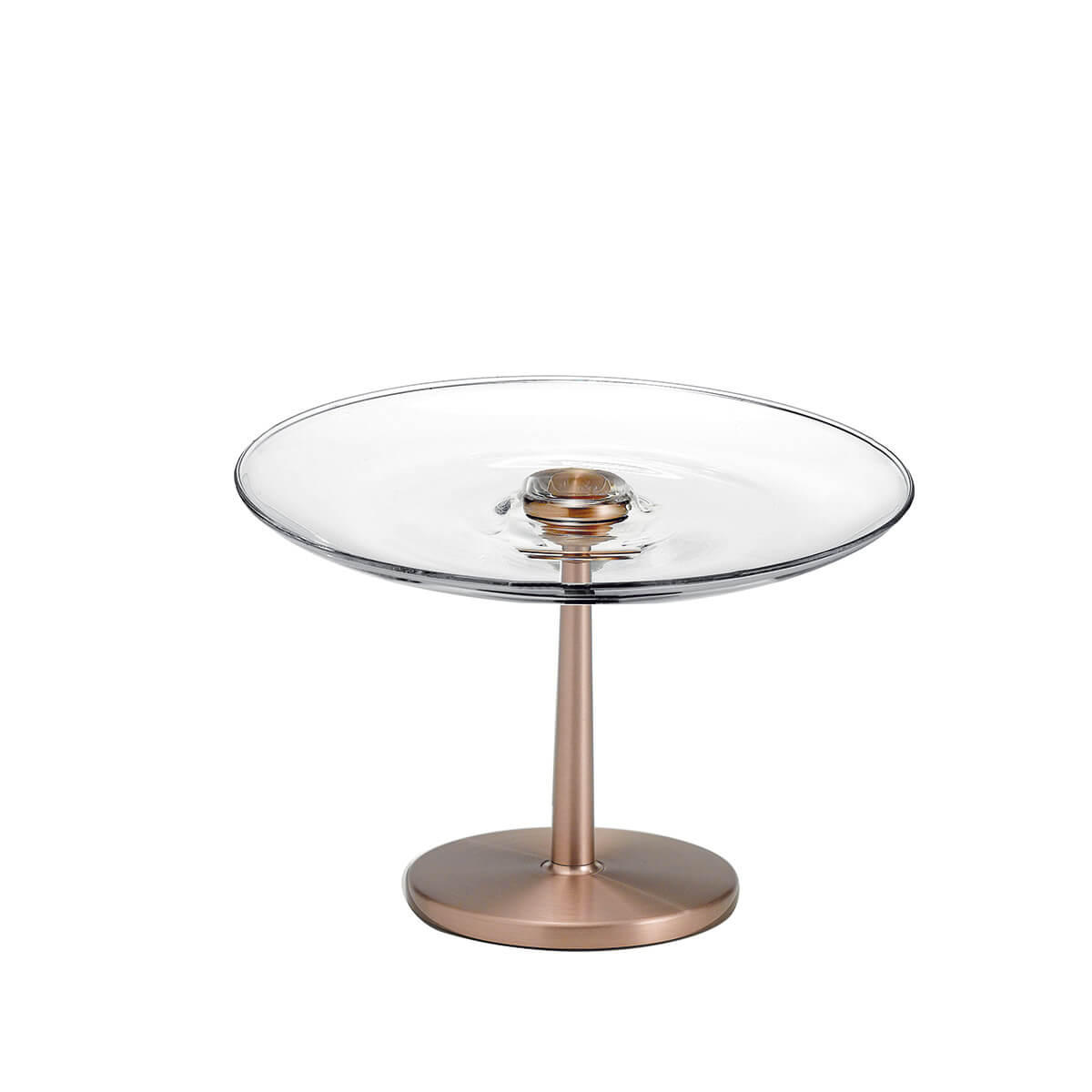 Zafferano AiLati Sister Light Mini Plate Glasteller, Kupfer