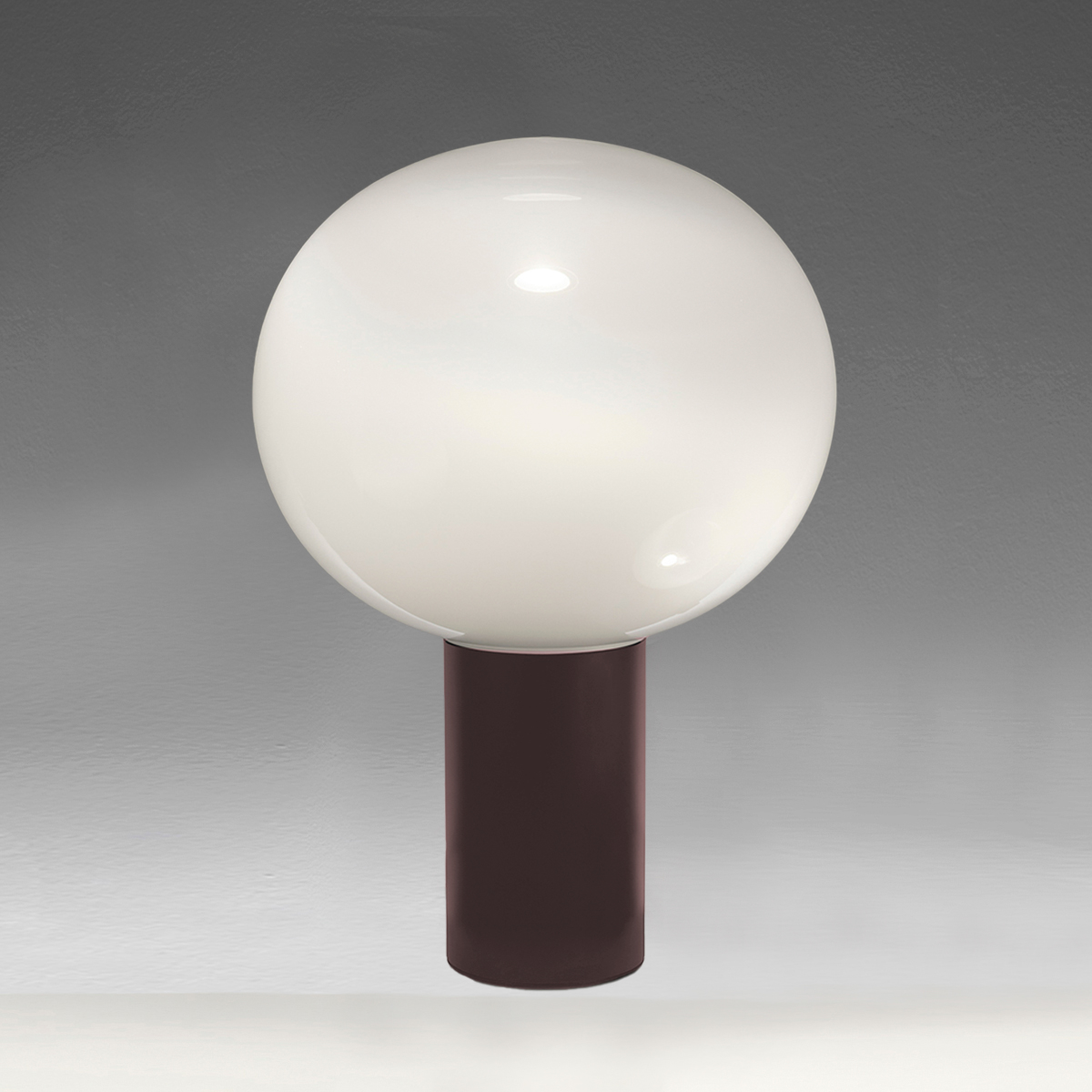 Artemide Design Laguna Tavolo, Struktur: Satin Bronze Ø: 26 cm, Diffusor transparent