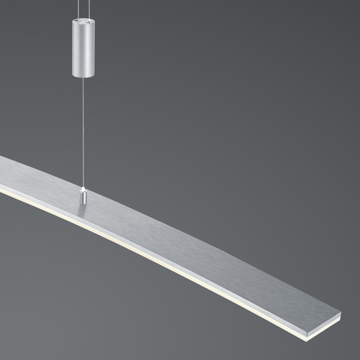 HELL New Loire LED Pendelleuchte, Aluminium eloxiert, Mechanismus zur Höhenverstellung