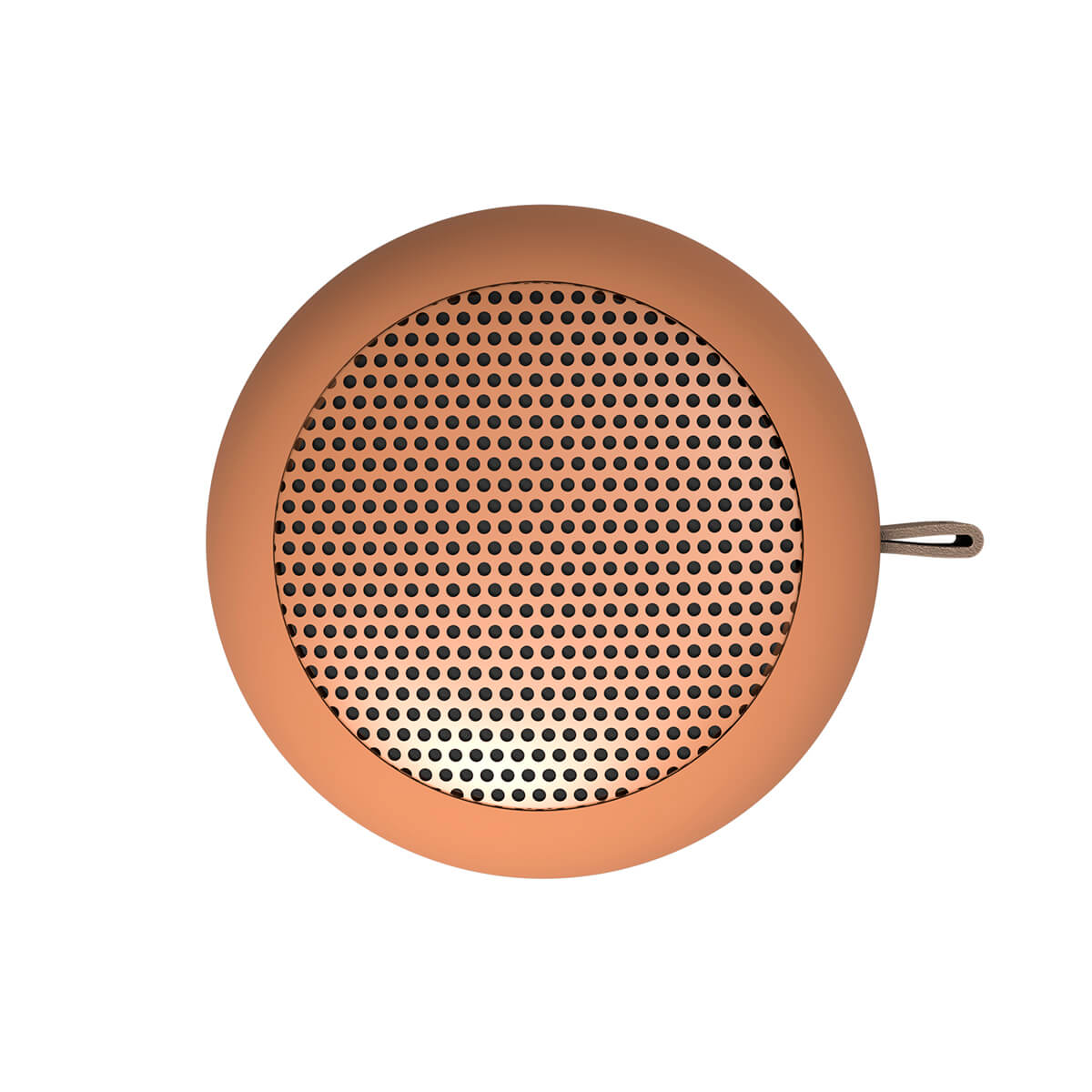 Kreafunk aLIGHT LED Akkuleuchte & Bluetooth Lautsprecher, Waffle orange