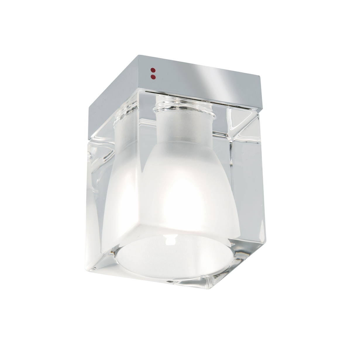 Fabbian Cubetto Deckenleuchte, transparent