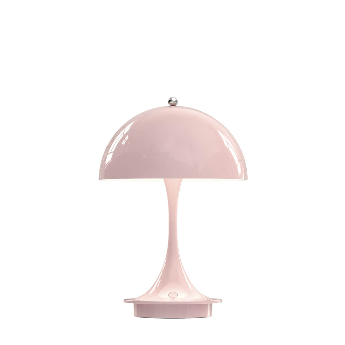 Louis Poulsen Panthella 160 Portable V2 LED Akkuleuchte, blassrosa – Design by Verner Panton Panthella 160 Portable V2 LED Akkuleuchte