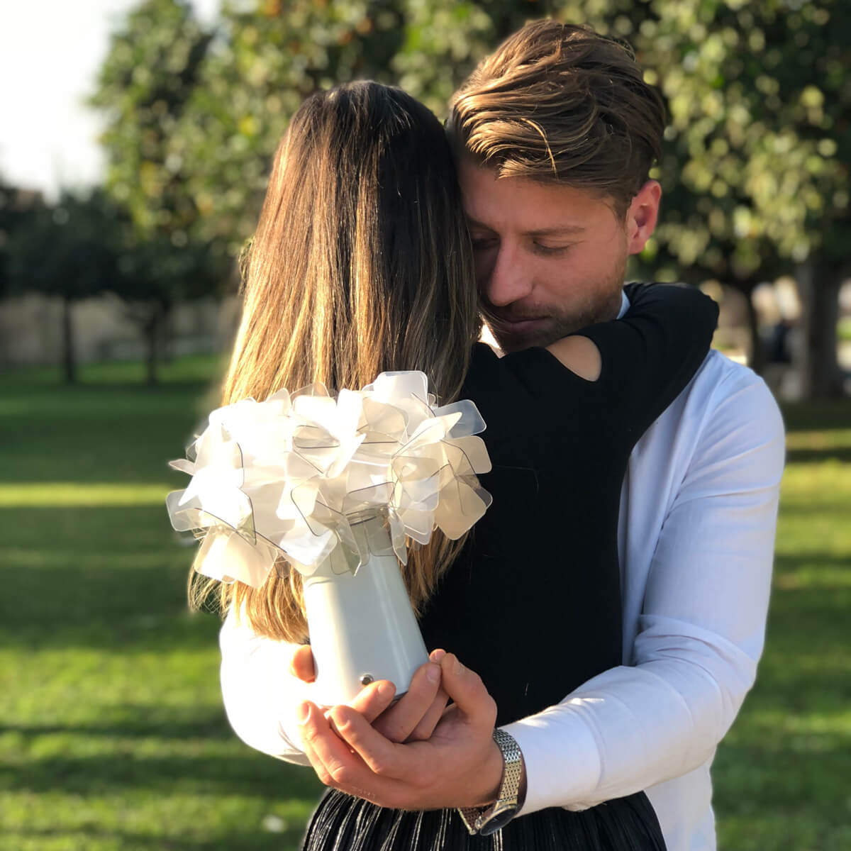 Slamp Clizia Battery LED Akkuleuchte, fumé