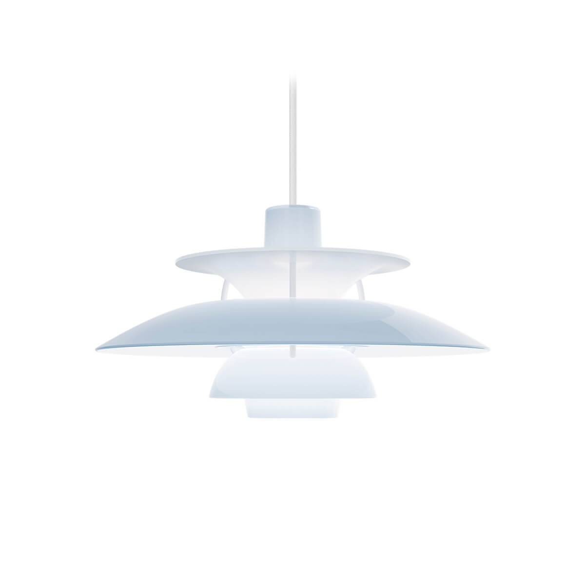 PH 5 Ø320 Opal Pendelleuchte